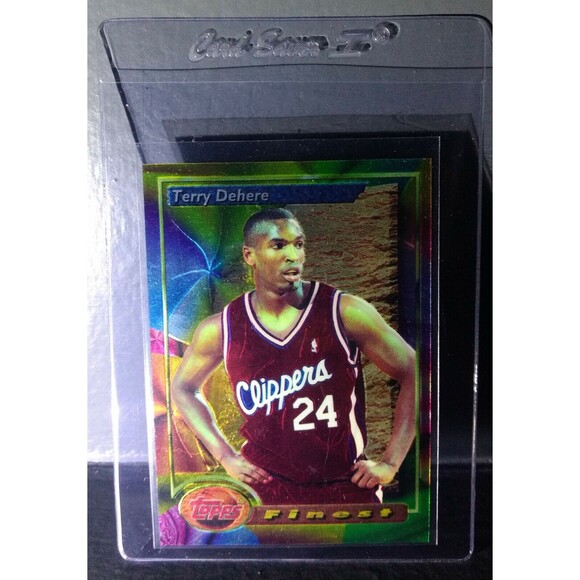 1993-94 Topps Finest Terry Dehere #192 Rookie Basketball Card - Picture 1 of 2